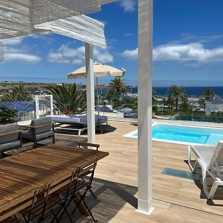 Hébergement de vacances Pasitoblanco Porto Mare 7 Seaview Private Heated Pool Pasito Blanco